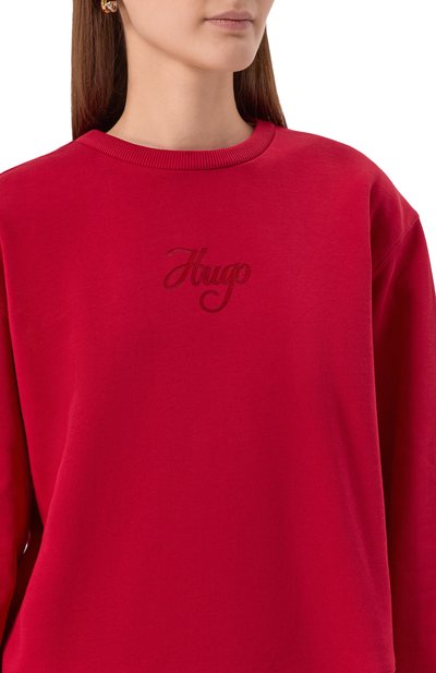 Хлопковый свитшот HUGO, арт. 50550149, фото 5