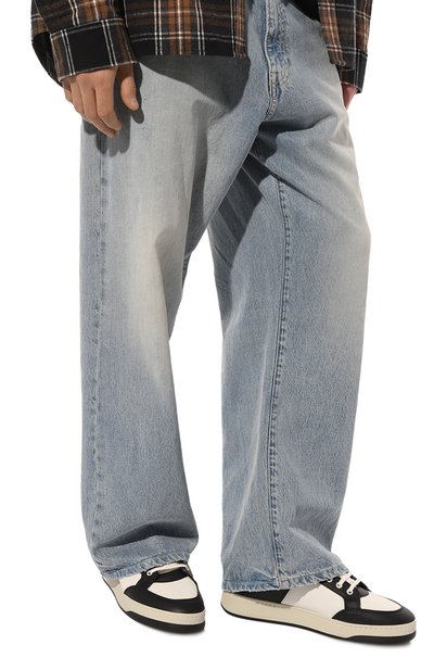 Кожаные кеды sl/61 SAINT LAURENT, арт. 713600/AAAWR, фото 3