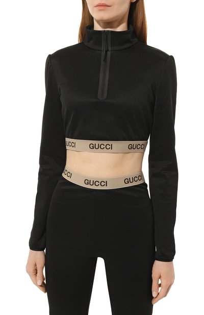 Топ the north face x gucci GUCCI черного цвета по цене 70560 руб., арт. 672399 XJDS6, фото 3 Топ the north face x gucci GUCCI, арт. 672399 XJDS6, фото 3