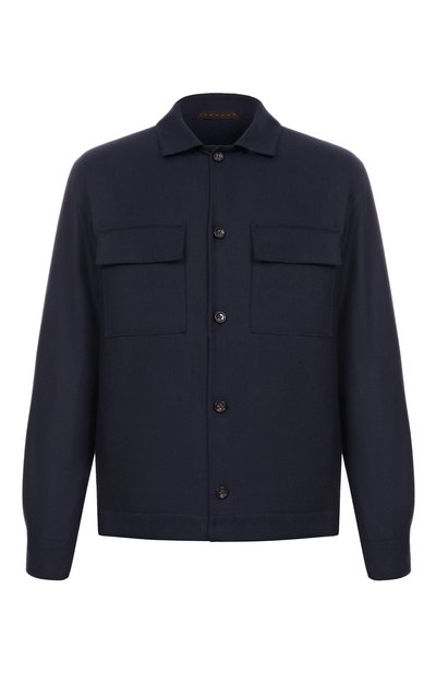 Мужская куртка-рубашка из шерсти и кашемира WINDSOR, арт. 13 LAV0R0 10014477/30049253