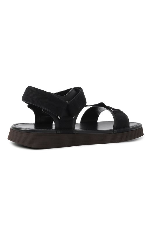 Кожаные сандалии Giorgio Armani GM001776/AF19218 Чёрный  GM001776/AF19218 Фото 5