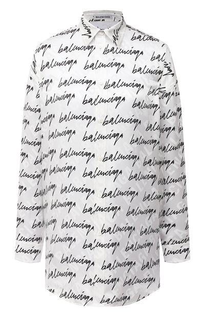 Женская шелковая рубашка BALENCIAGA, арт. 623037/TILU6