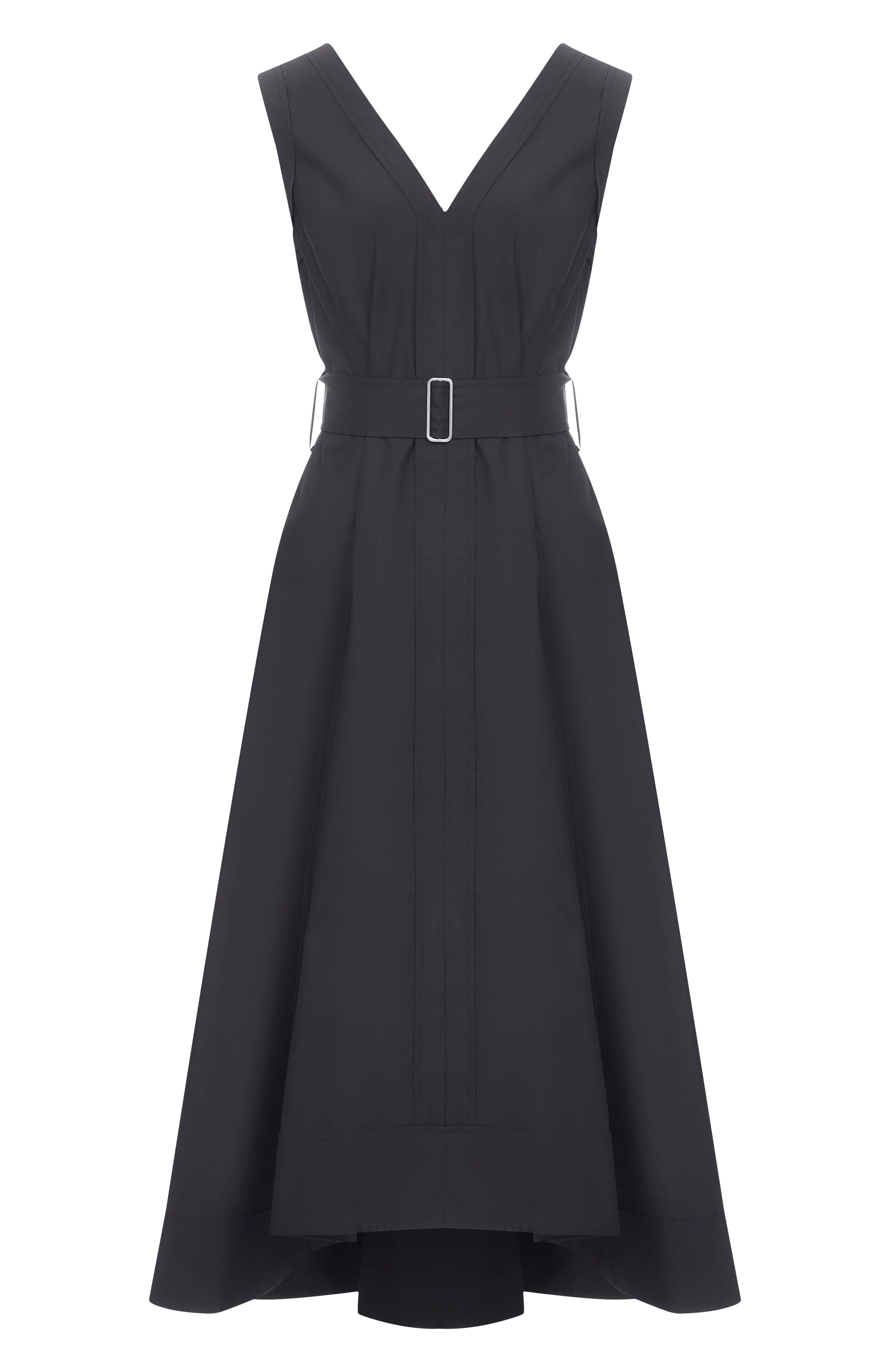 Хлопковое платье 3.1 PHILLIP LIM черного цвета по цене 92600 руб., арт. S251-9877LCE, фото 1 Хлопковое платье 3.1 PHILLIP LIM, арт. S251-9877LCE, фото 1