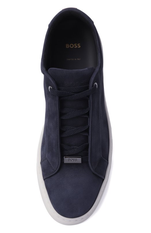 Кеды Gary из нубука BOSS 50552971 Синий  50552971 Фото 6
