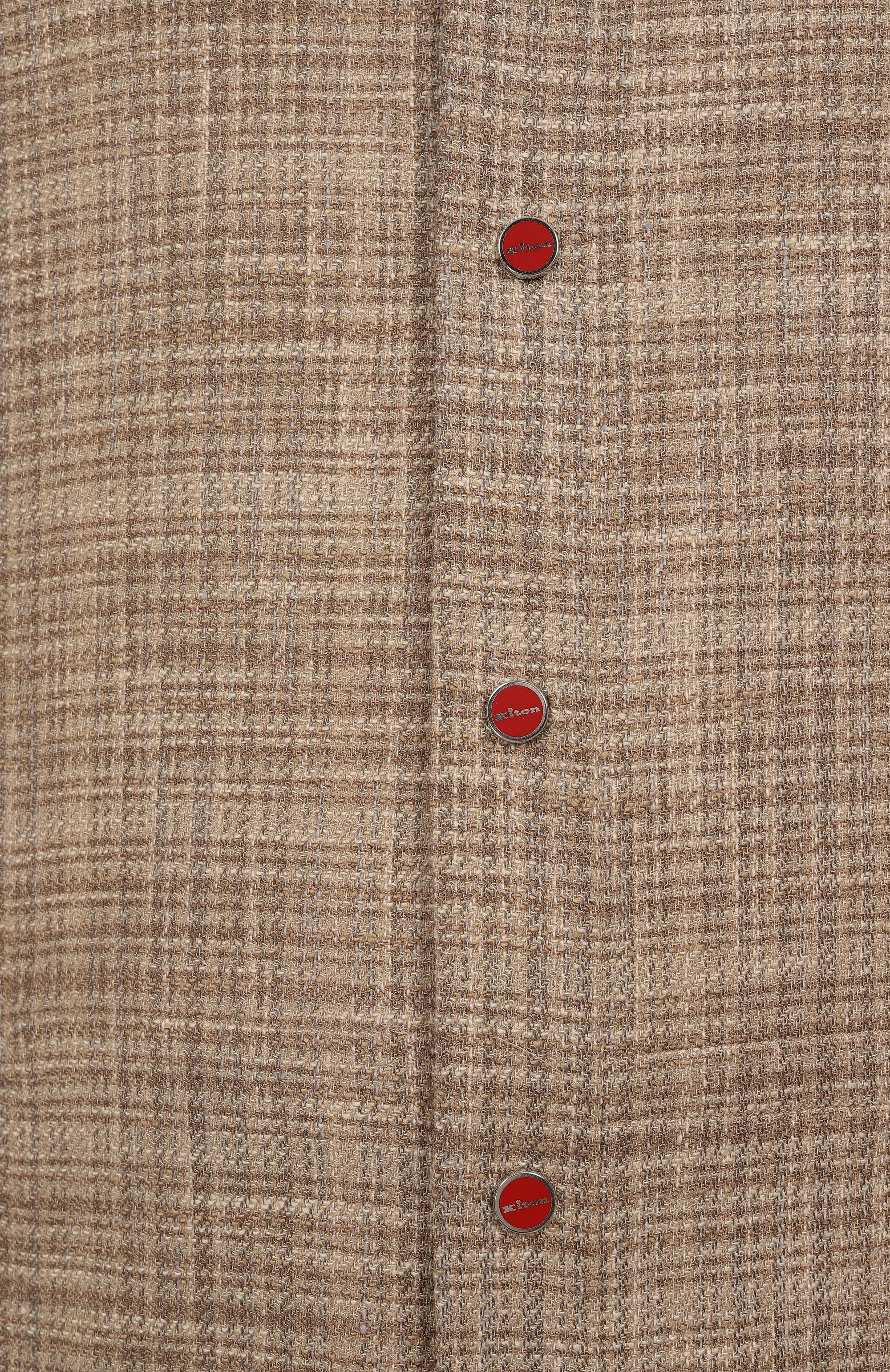 Рубашка из шерсти и шелка KITON, арт. UMCPETEK0617E18, фото 6