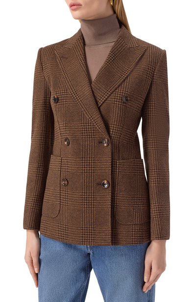 Жакет из хлопка и шерсти MAX MARA, арт. ZULMA, фото 3