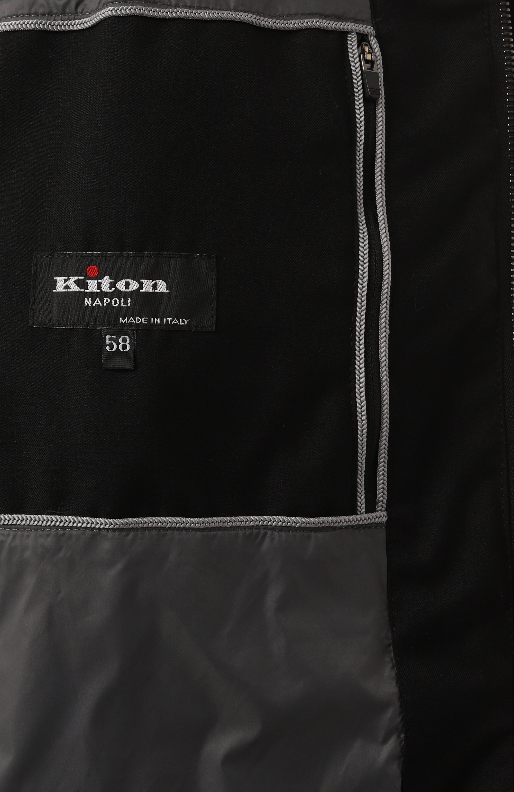 Кашемировый пуховик KITON, арт. UW1912V0455F01, фото 7