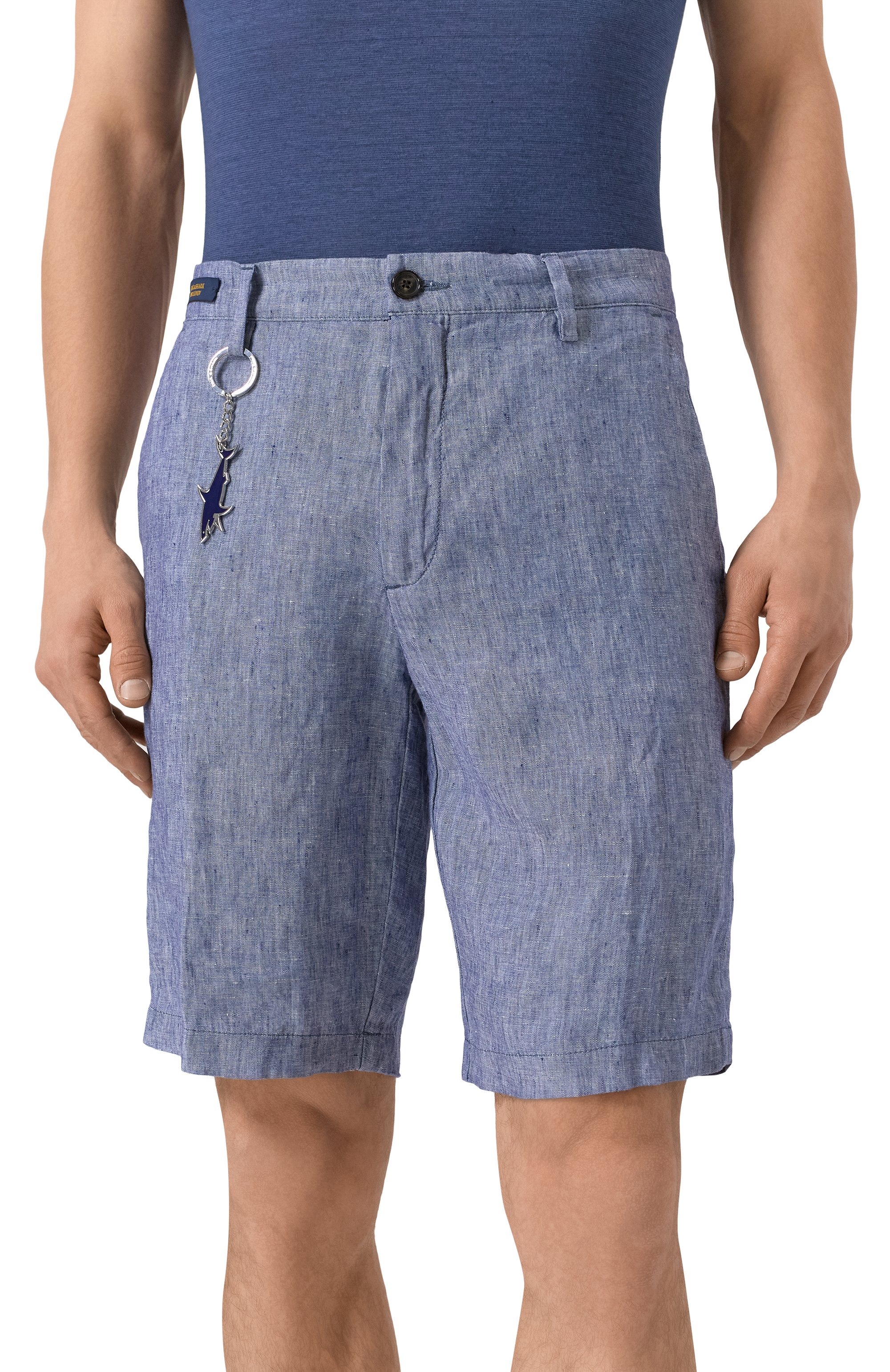 Льняные шорты PAUL&SHARK, арт. 25414042, фото 3