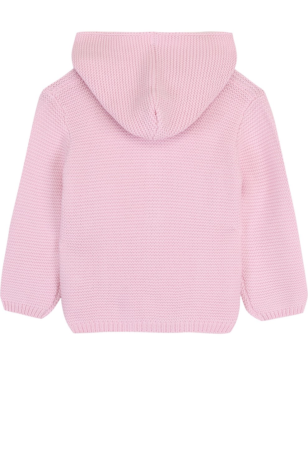 Хлопковый кардиган на пуговицах с капюшоном IL GUFO, арт. P18GF250EM600/12M-18M, фото 2