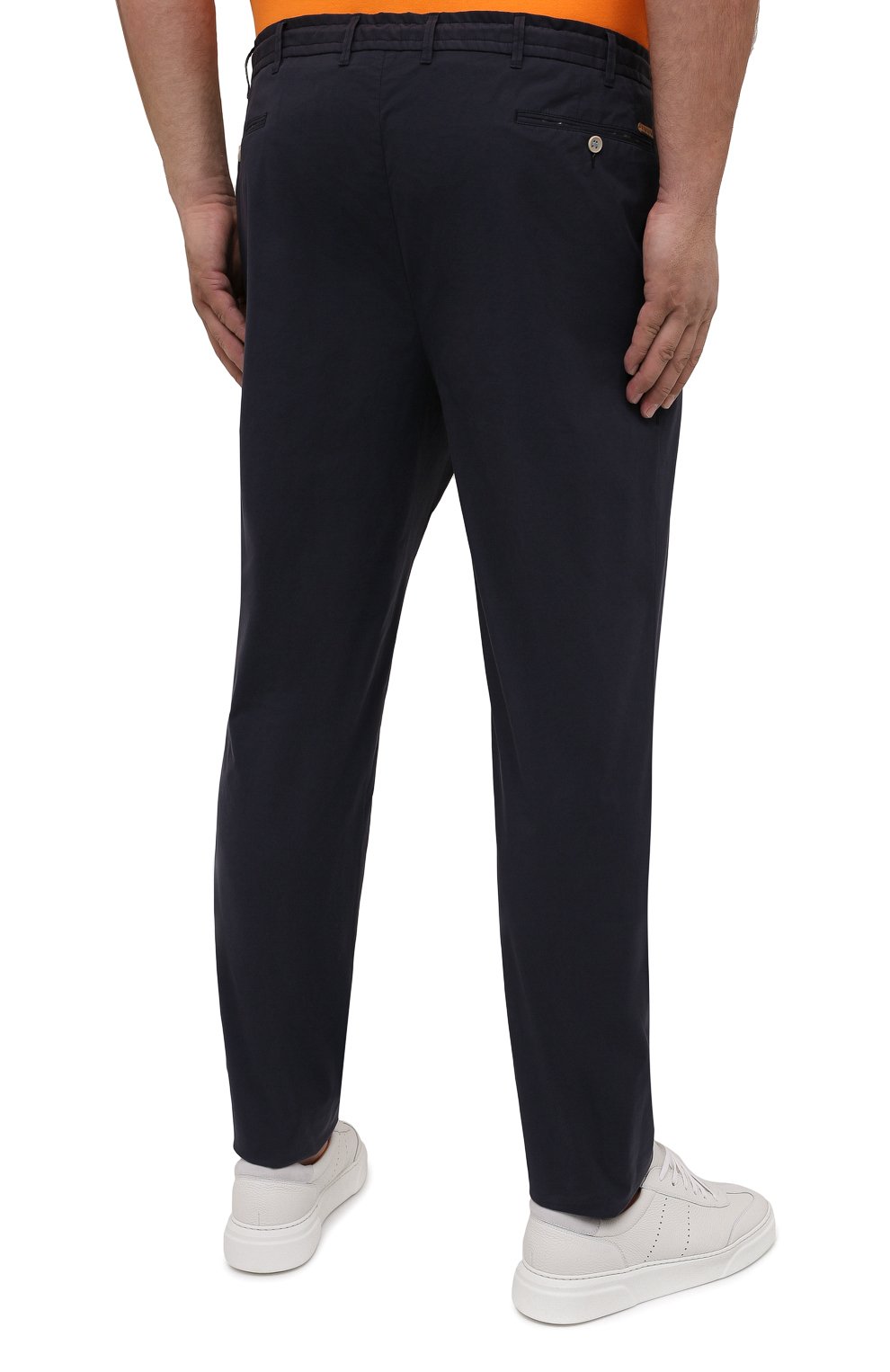 Хлопковые брюки EDUARD DRESSLER, арт. 150138/51W09, фото 4