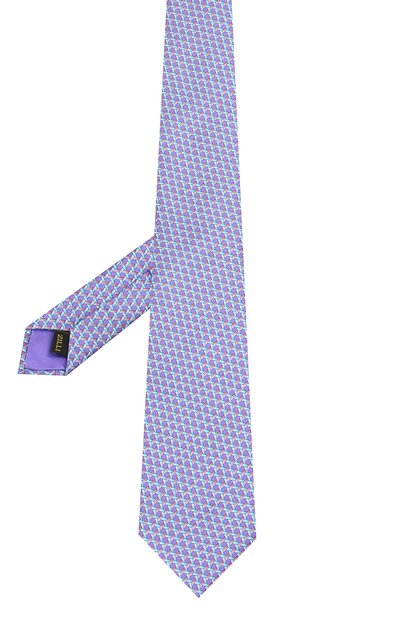 Шелковый галстук ZILLI, арт. 50221/TIES, фото 2