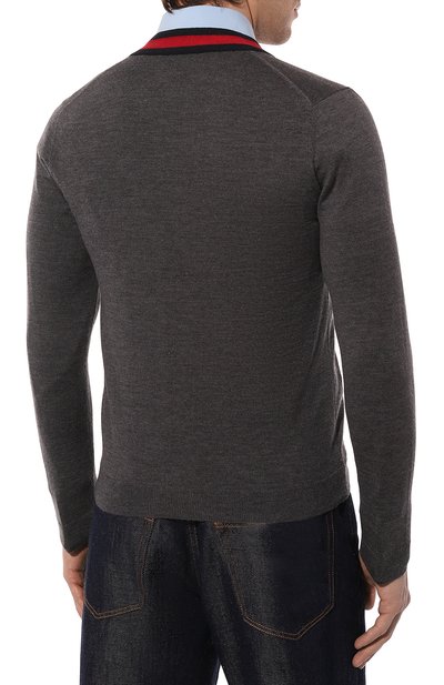 Шерстяной кардиган GUCCI, арт. 408146 Z596A, фото 4