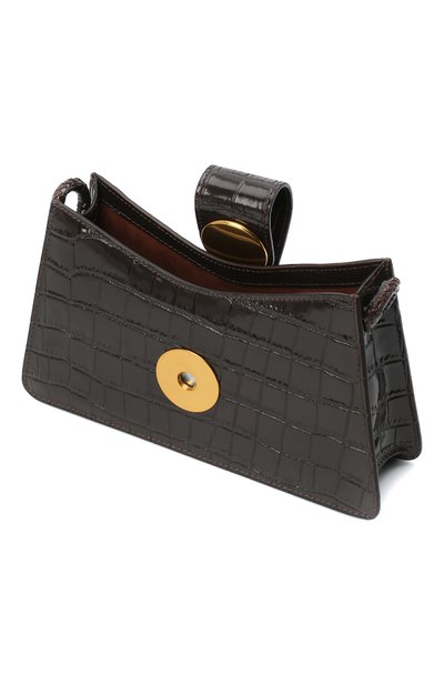 Сумка baguette small ELLEME, арт. BAGUETTE/CR0C0 PRINT LEATHER, фото 4