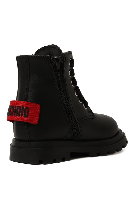 Кожаные ботинки Moschino 3
