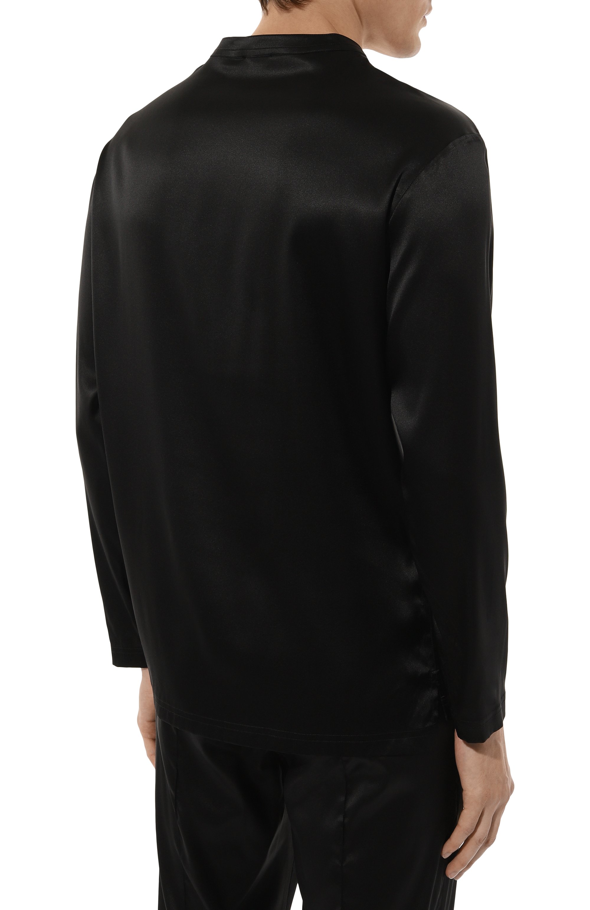 Шелковая рубашка KITON, арт. UNWM009K0749D, фото 4