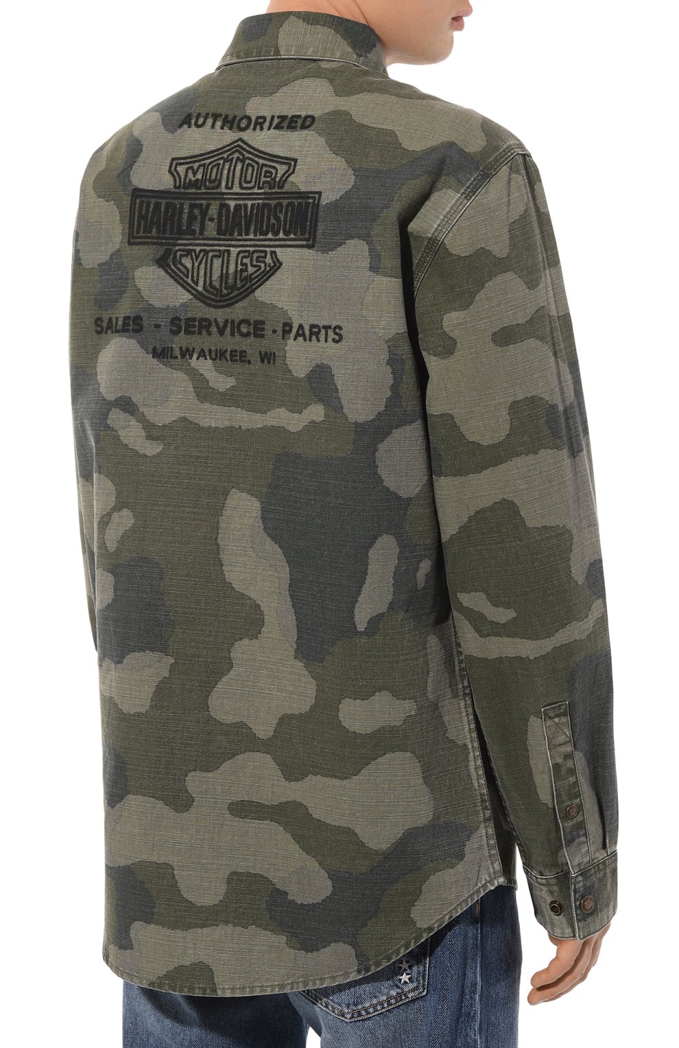 Хлопковая рубашка HARLEY-DAVIDSON, арт. 96890-23VM, фото 4