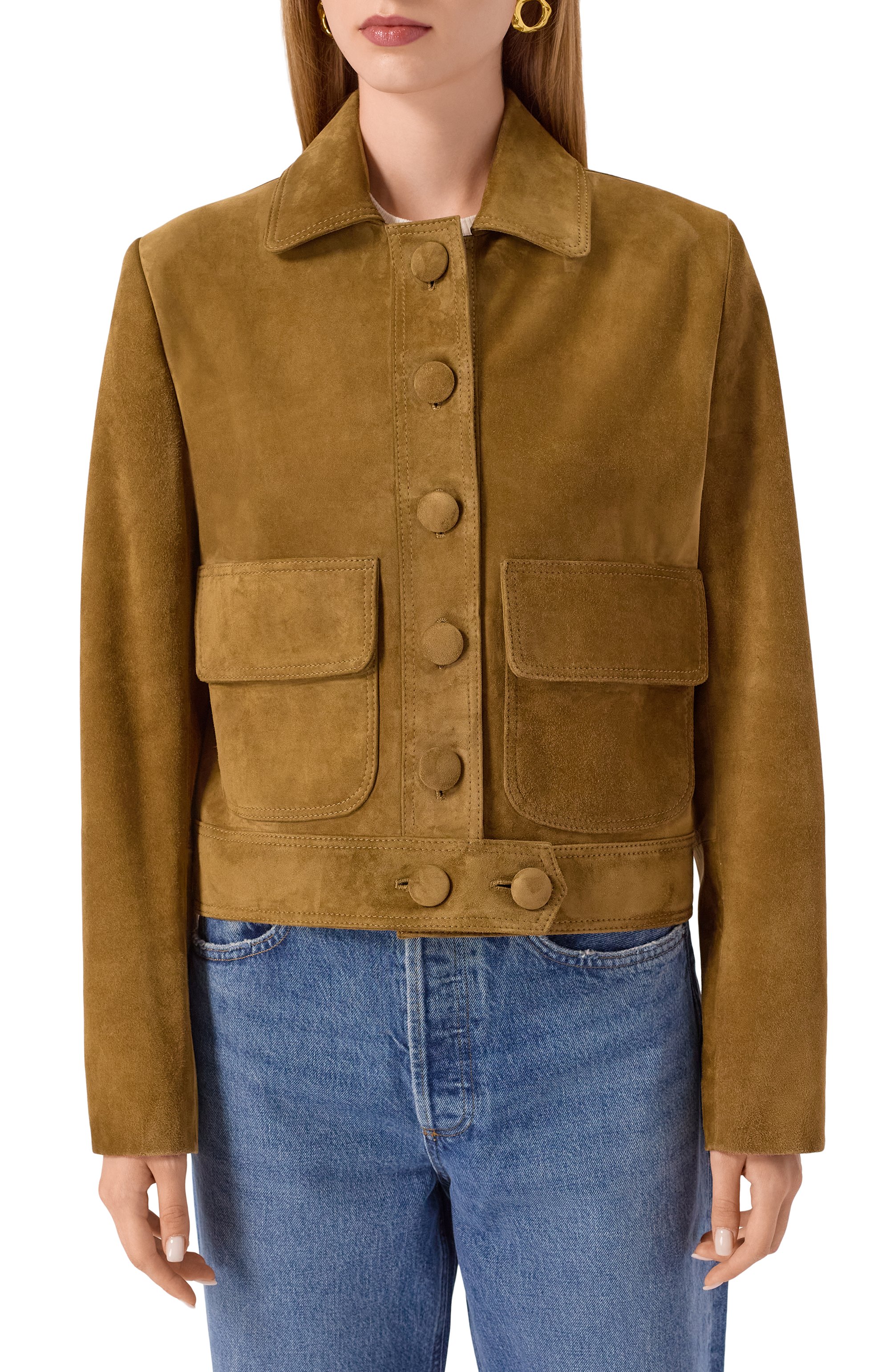 Замшевая куртка MASLOV, арт. MZ01, фото 3