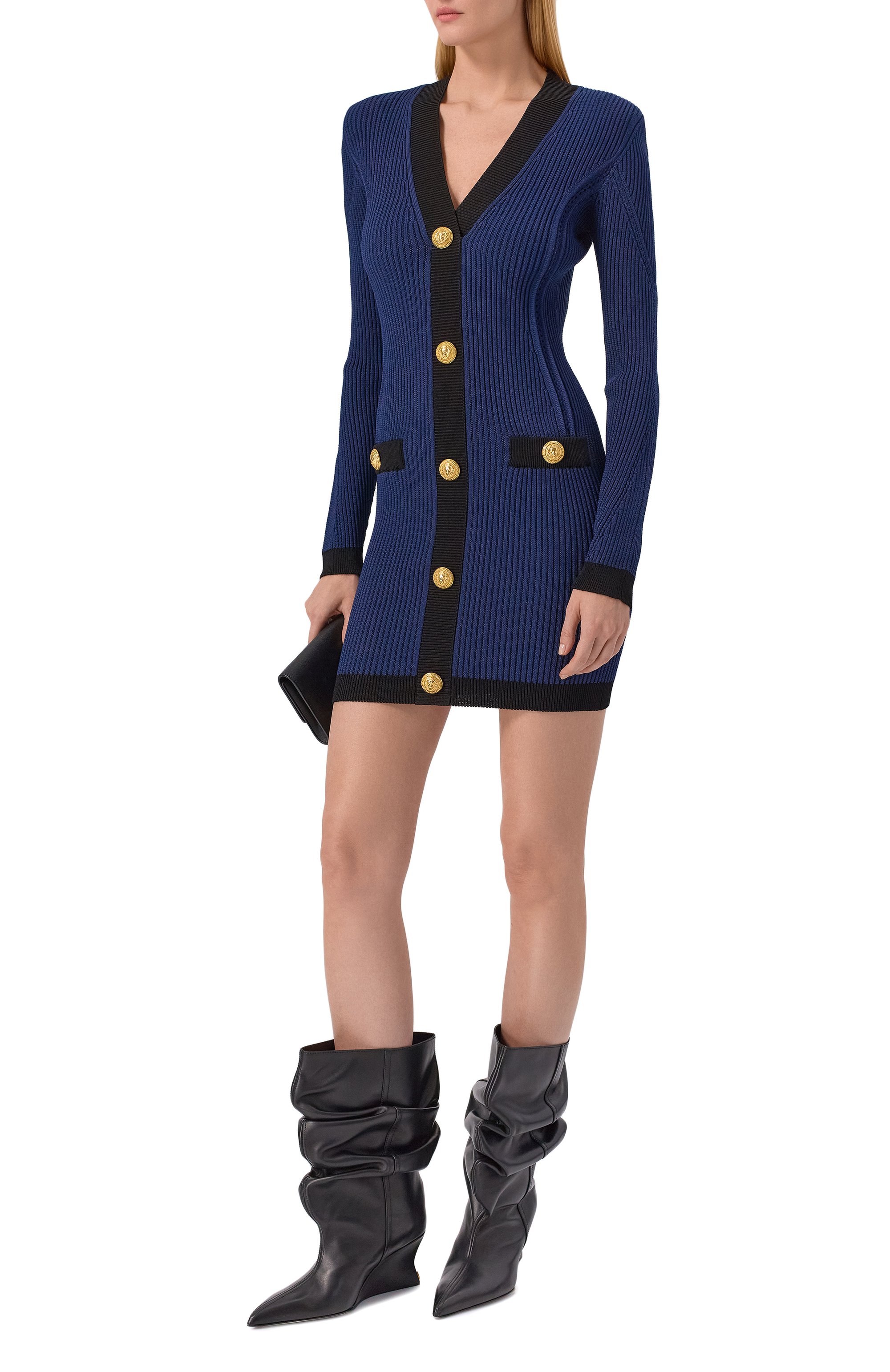 Кожаные полусапоги BALMAIN, арт. FN0TA181/LVIT, фото 3