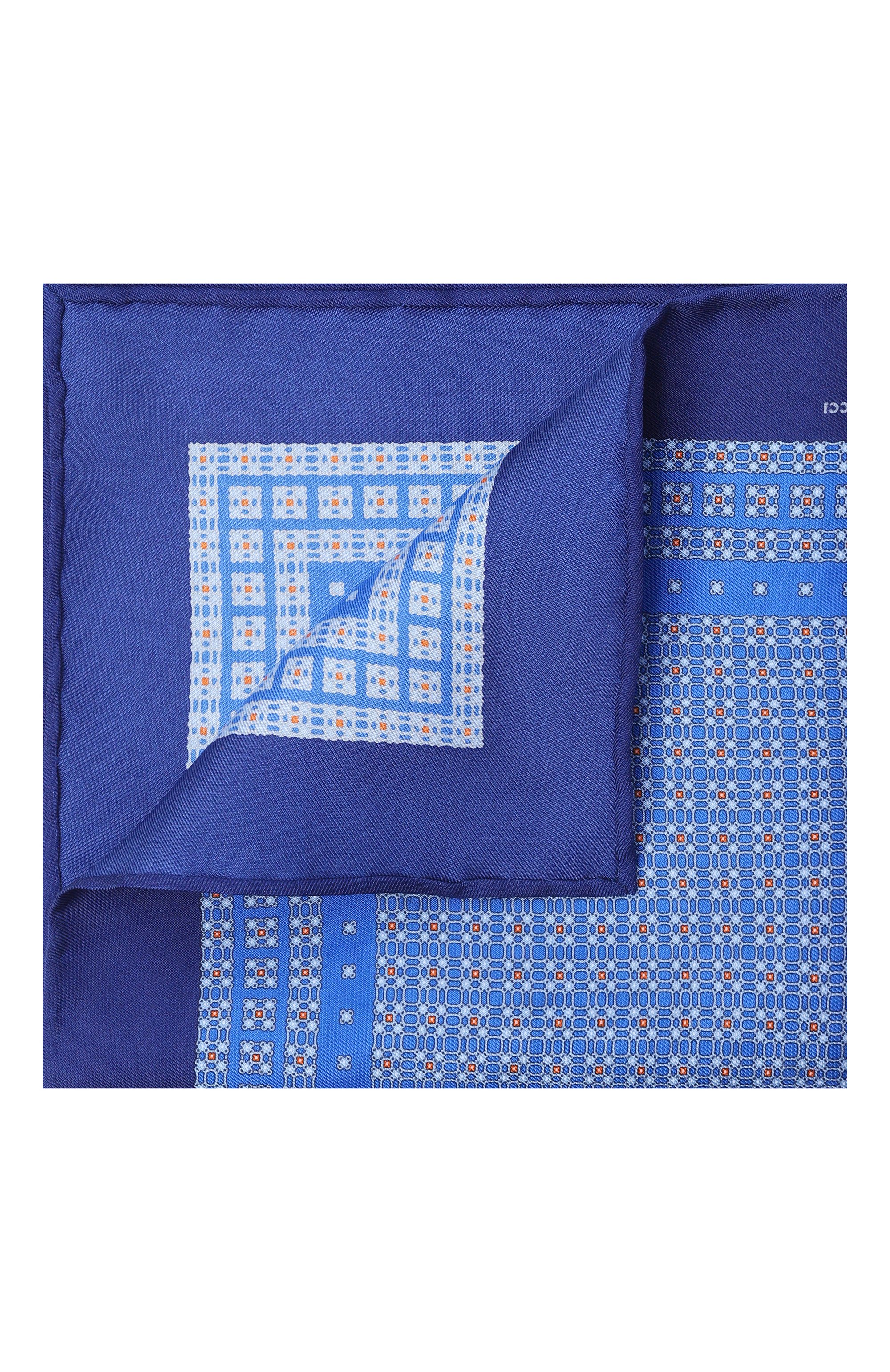 Шелковый комплект из галстука и платка STEFANO RICCI, арт. DH/59101, фото 5