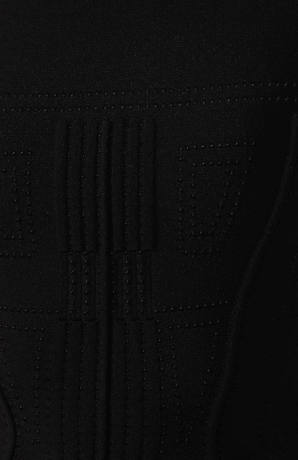 Приталенный топ ALEXANDER MCQUEEN черного цвета по цене 167000 руб., арт. 571649/Q1WVP, фото 5 Приталенный топ ALEXANDER MCQUEEN, арт. 571649/Q1WVP, фото 5