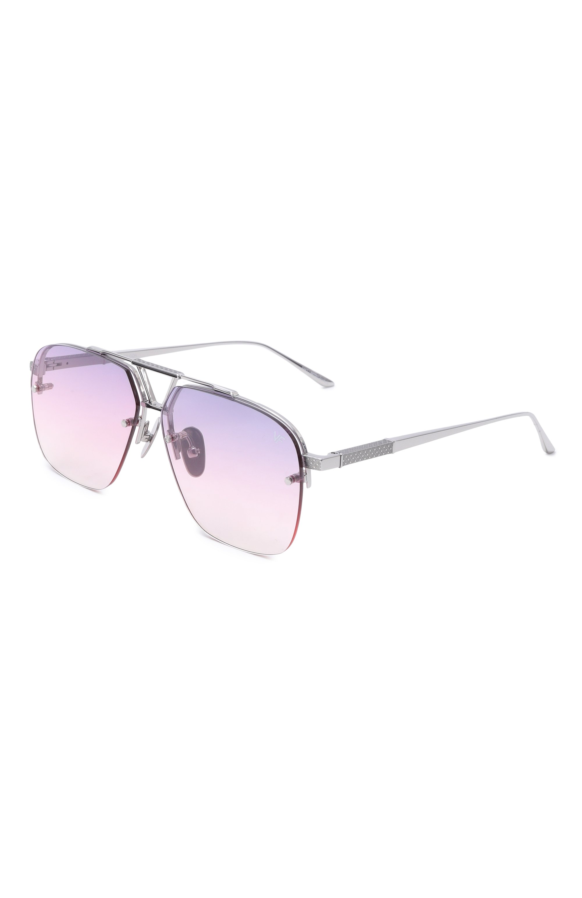 Солнцезащитные очки VINTAGE FRAMES, арт. FALC0N WHITE G0LD/PINK TRIPLE GRADIENT, фото 1