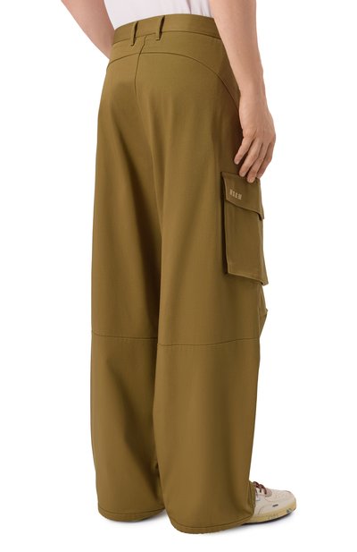 Хлопковые брюки-карго MSGM, арт. 4040MP04X/267104, фото 4