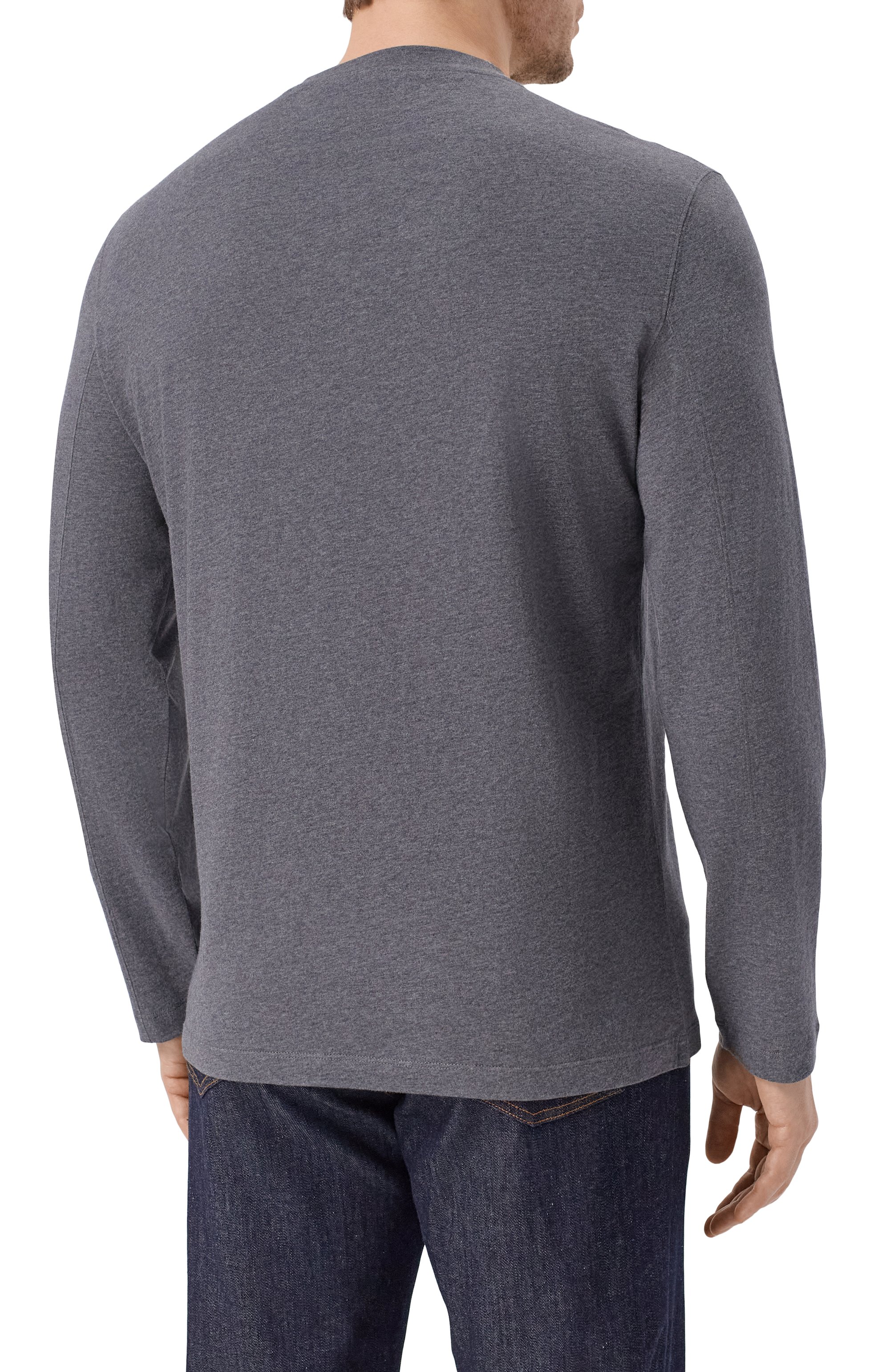 Хлопковый лонгслив BRUNELLO CUCINELLI, арт. M0B137407, фото 4