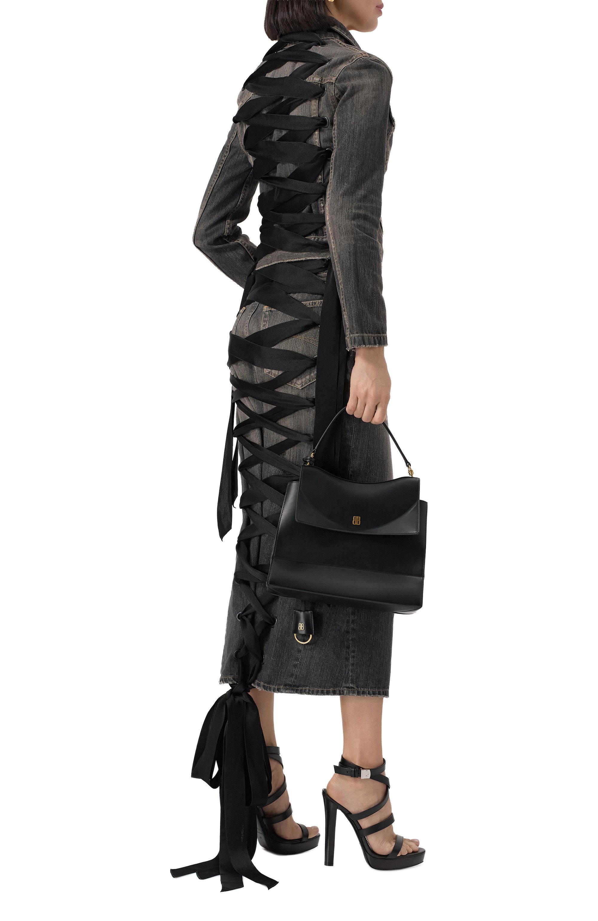 Джинсовая юбка BALENCIAGA, арт. 831713/TSW67, фото 2