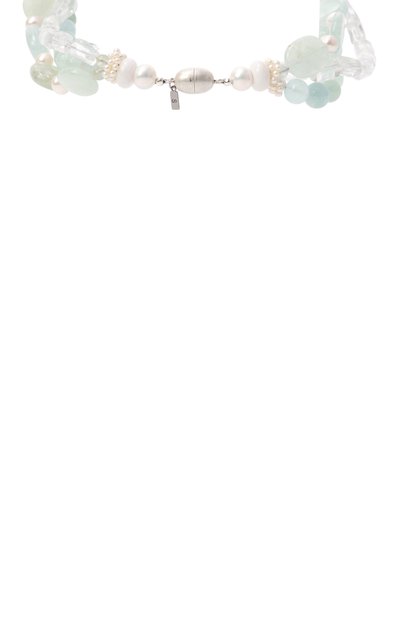 Колье VIEN бирюзового цвета по цене 129900 руб., арт. 26-390, фото 4 Колье VIEN, арт. 26-390, фото 4