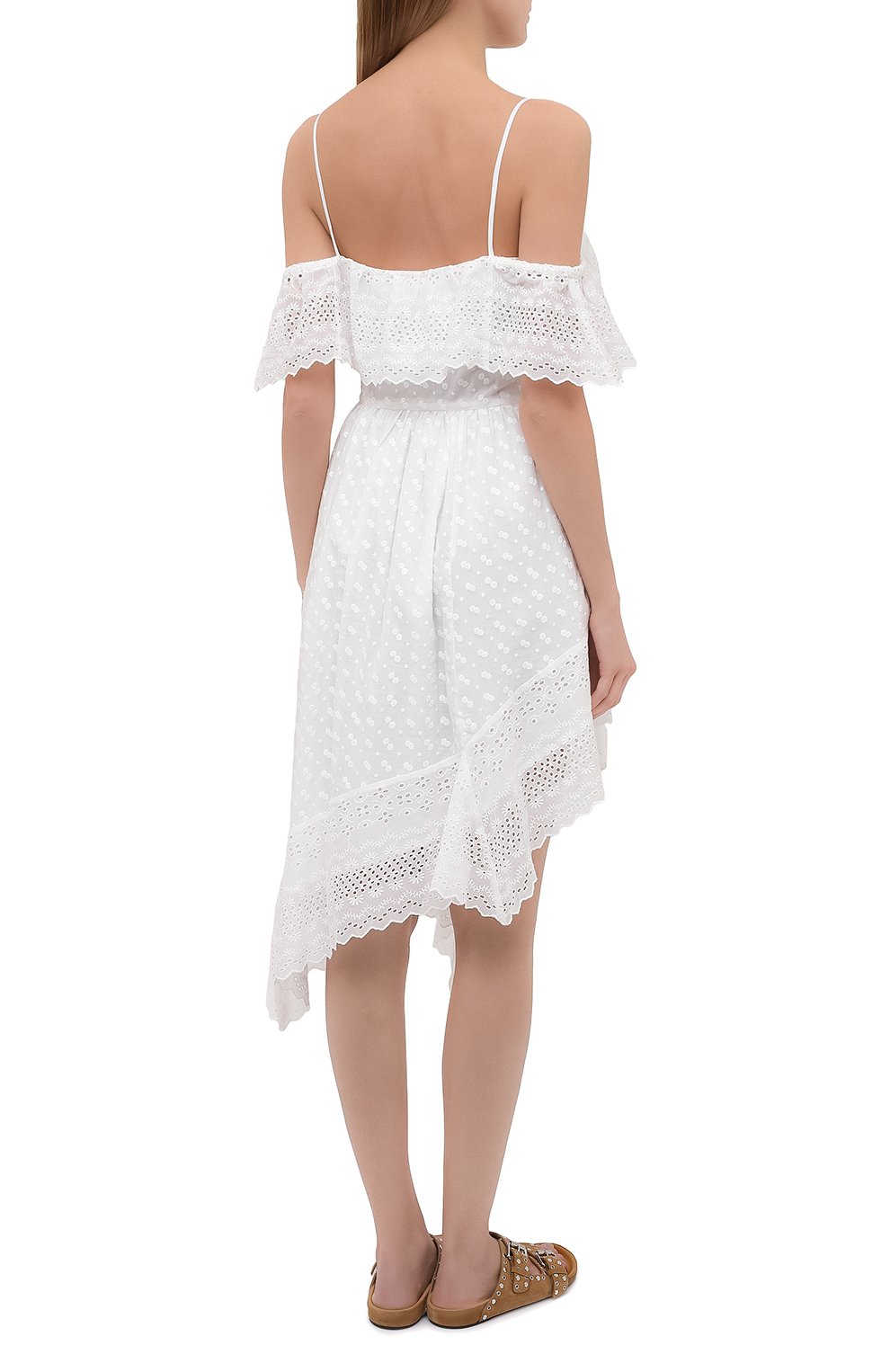 Хлопковое платье ISABEL MARANT ETOILE, арт. R01864-21P032E/TIM0RIA, фото 4
