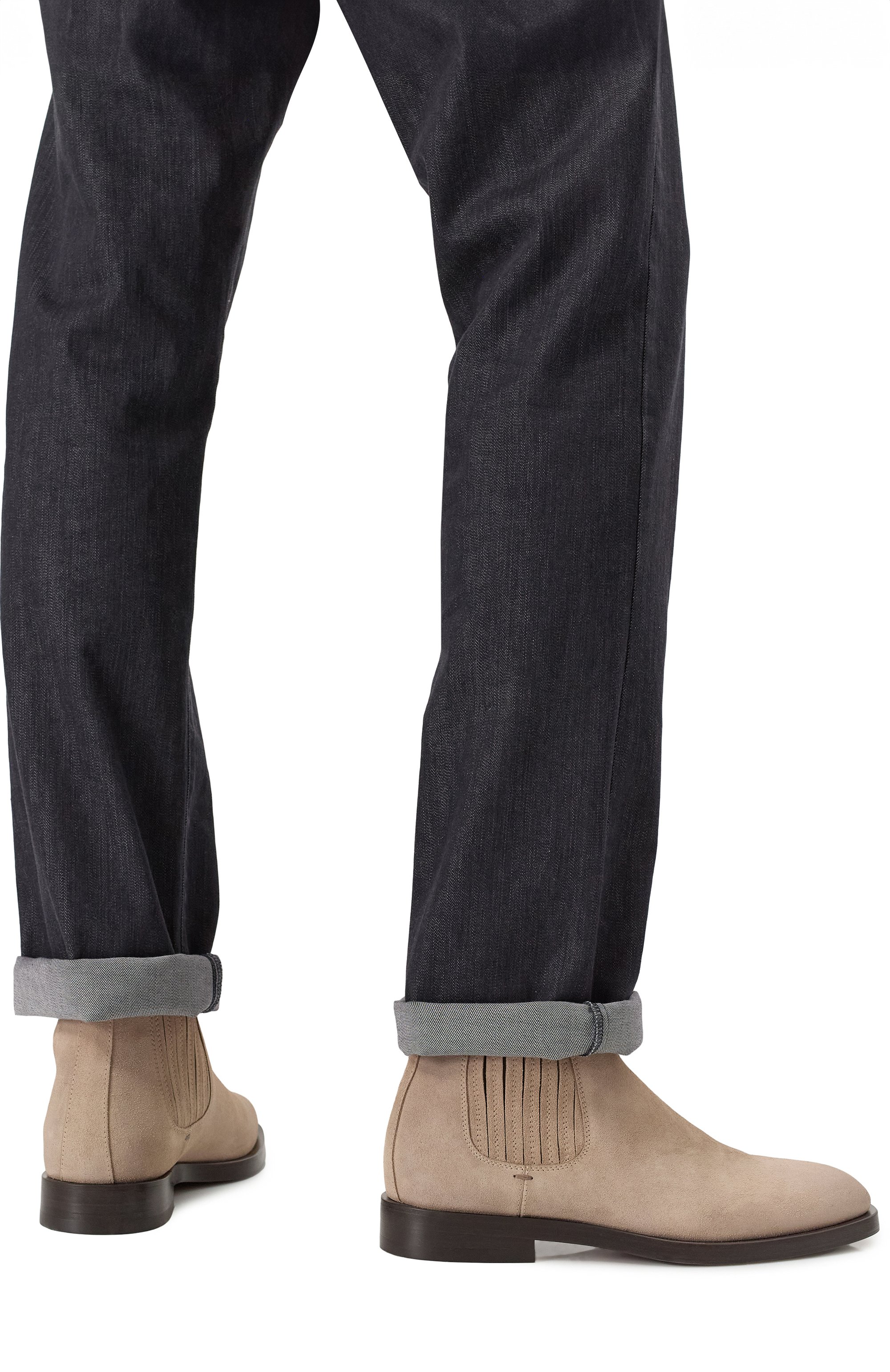 Замшевые челси BRUNELLO CUCINELLI, арт. MZUPLHV715, фото 3