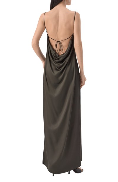 Атласное платье ANDREA YA'AQOV, арт. 25WCAM59, фото 4