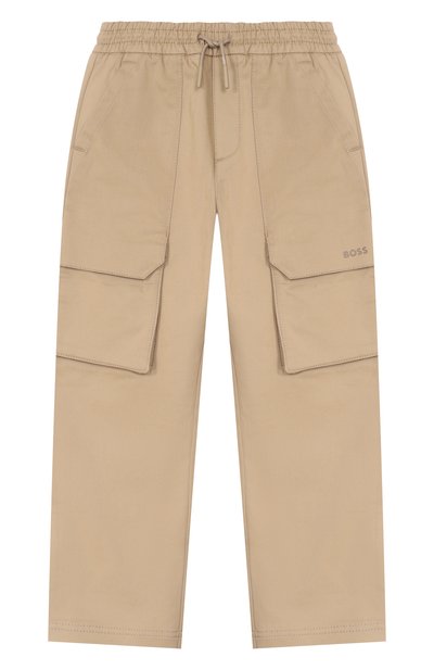 Хлопковые брюки-карго BOSS, арт. J52913