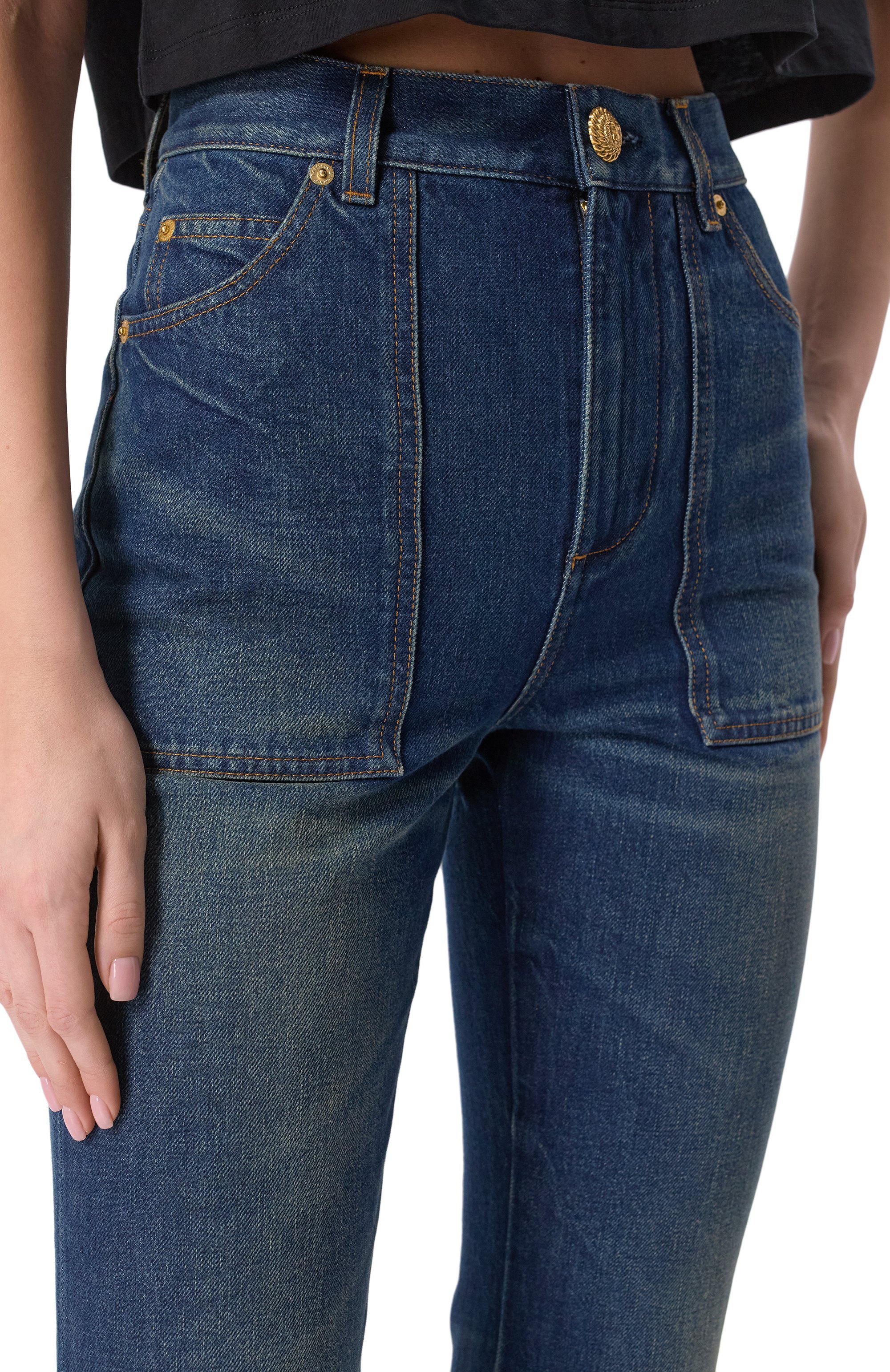 Джинсы BALMAIN, арт. BF0MJ115DD63, фото 5