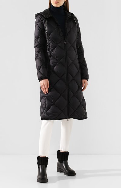Резиновые сапоги MONCLER черного цвета по цене 24800 руб., арт. F1-09B-4G700-00-01623, фото 2 Резиновые сапоги MONCLER, арт. F1-09B-4G700-00-01623, фото 2