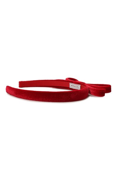 Ободок MONNALISA красного цвета по цене 8050 руб., арт. 17D016, фото 2 Ободок MONNALISA, арт. 17D016, фото 2