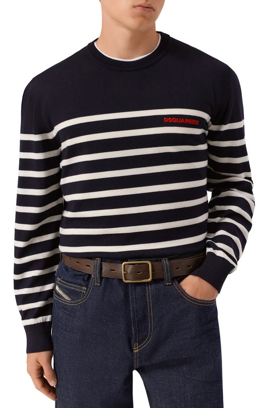 Кожаный ремень Dsquared2 BEM0590/12900001 Коричневый  BEM0590/12900001 Фото 2