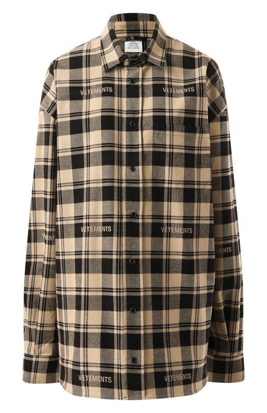 фото Хлопковая рубашка vetements
