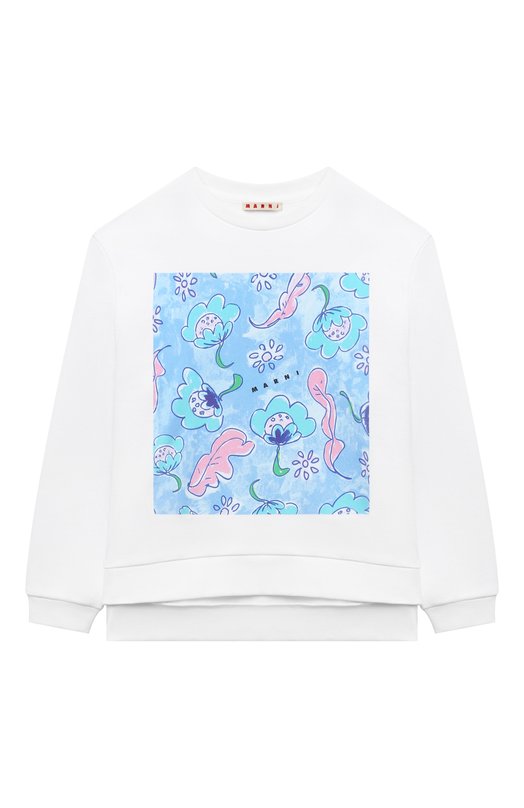 

Хлопковый свитшот Marni, Белый