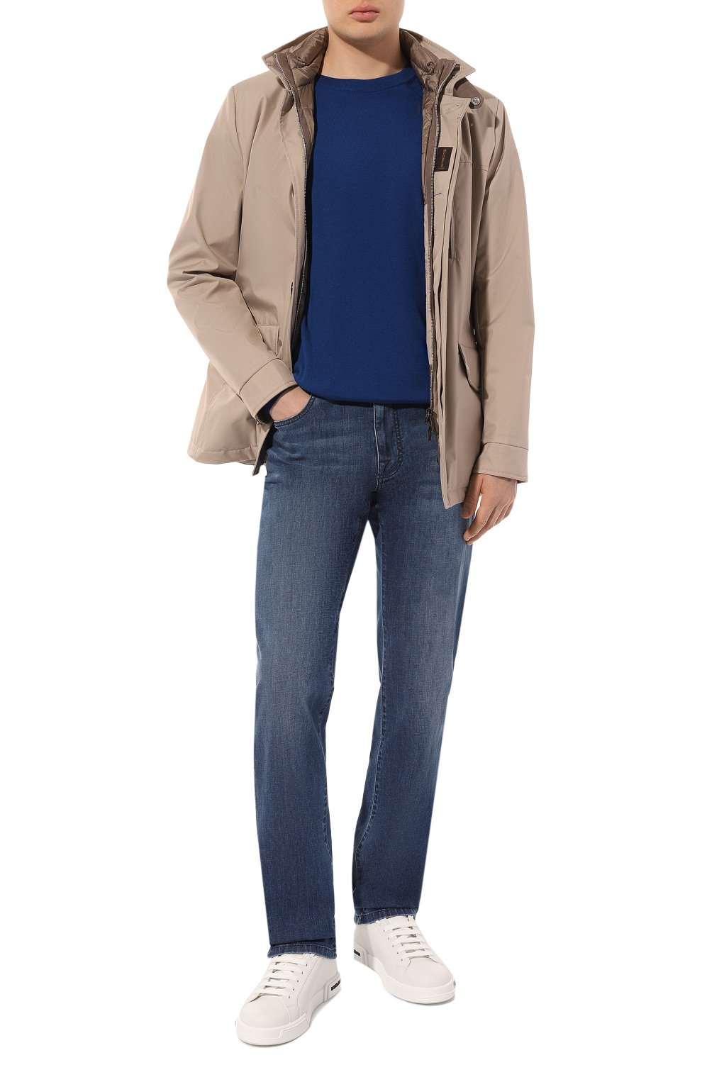 Джинсы CORNELIANI синего цвета по цене 39400 руб., арт. 934JG4-9320135, фото 2 Джинсы CORNELIANI, арт. 934JG4-9320135, фото 2