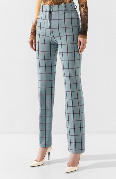 Брюки M MISSONI бирюзового цвета по цене 41600 руб., арт. 2DI00117/2J001P, фото 3 Брюки M MISSONI, арт. 2DI00117/2J001P, фото 3