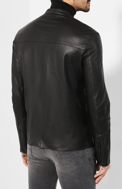 Кожаная куртка GIORGIO BRATO, арт. GU20S9451PMS0, фото 4