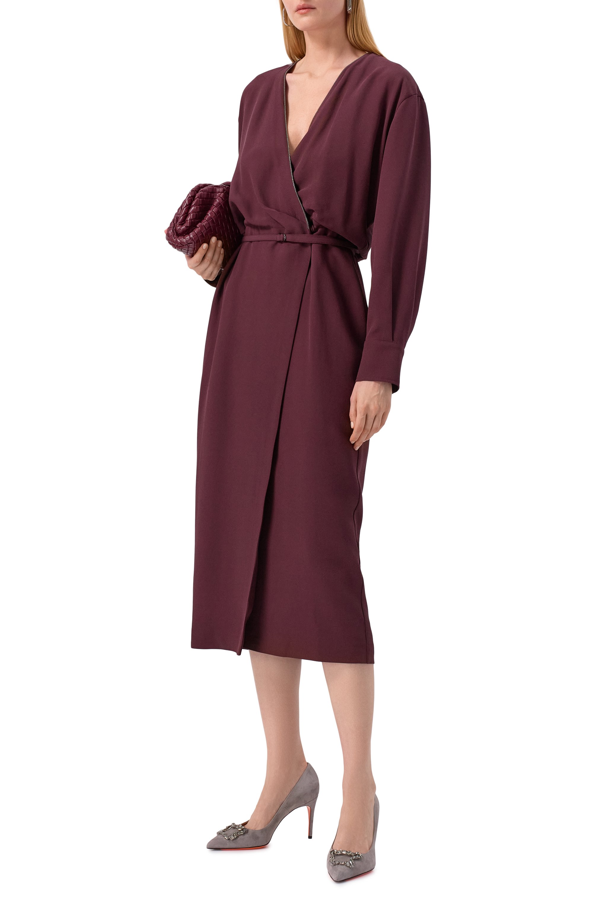 Замшевые туфли sibille SANTONI, арт. WDIG71889HI2NMGD, фото 3