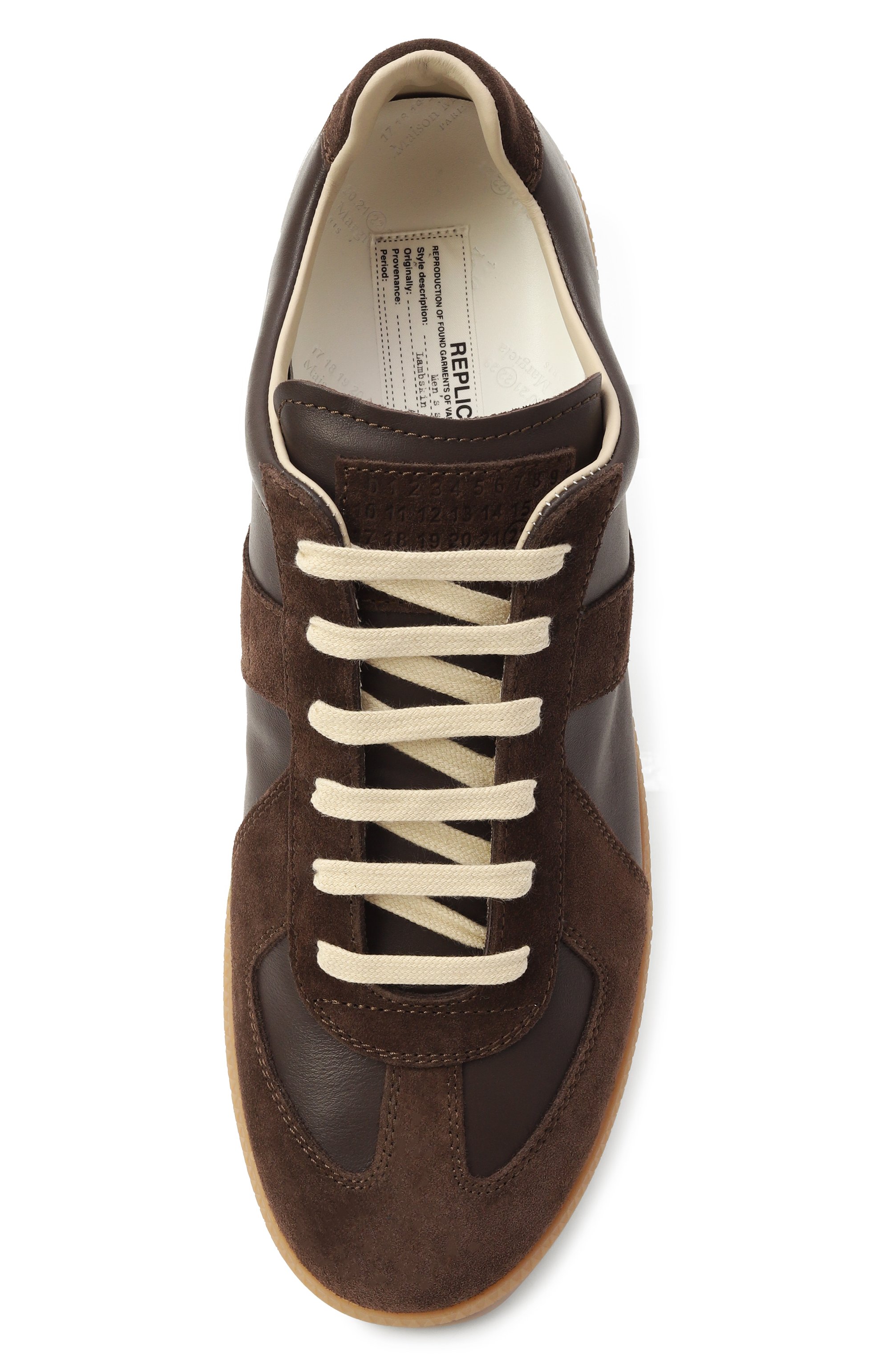 Кожаные кеды replica MAISON MARGIELA, арт. S57WS0236/P1895, фото 6