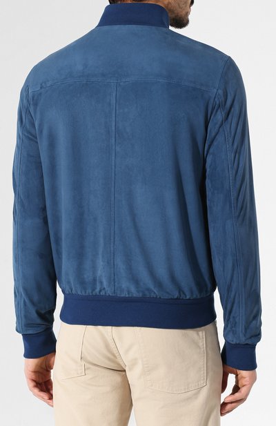 Замшевый бомбер LORO PIANA, арт. FAI0997, фото 4