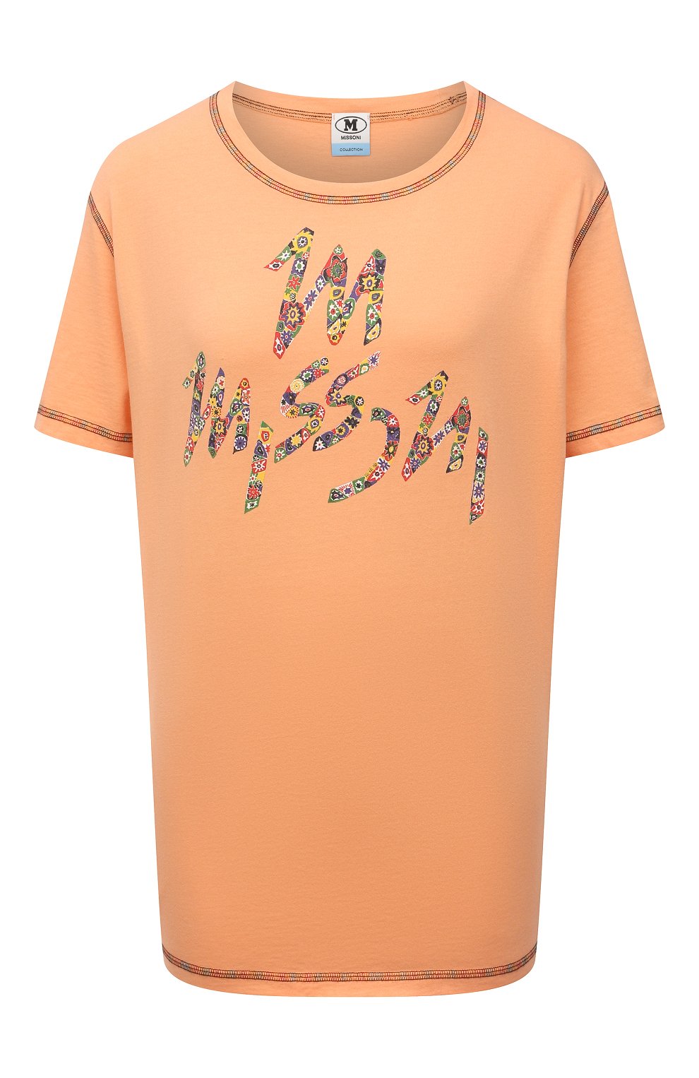 Хлопковая футболка M MISSONI, арт. 2DL00097/2J005T, фото 1