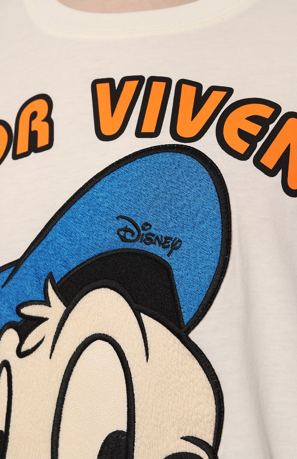 Хлопковая футболка disney x gucci GUCCI, арт. 615044 XJDBJ, фото 5