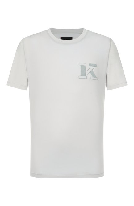 Мужская хлопковая футболка KITON, арт. UMK0827K327