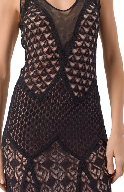 Хлопковое платье BLUMARINE, арт. 2A742A, фото 4