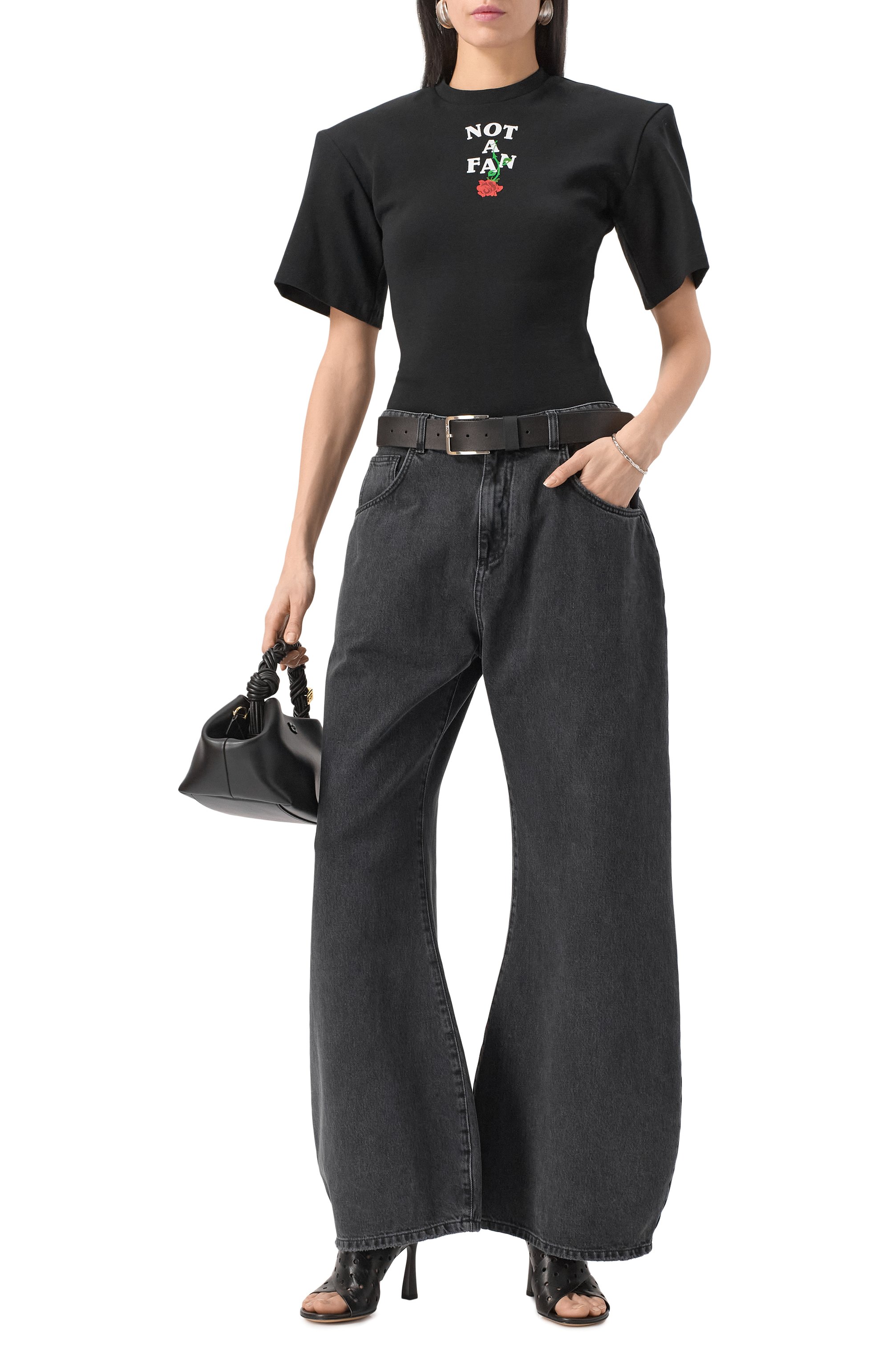 Хлопковая футболка SSHEENA, арт. 25SSTEE TS25009, фото 2